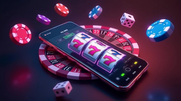 Logo metode pembayaran digital DANA dan OVO yang didukung red slot